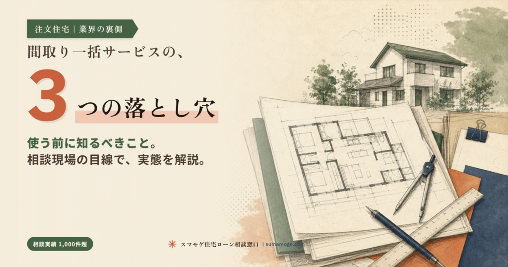 注文住宅 間取り・カタログ一括請求の真実｜申し込む前に知るべき3つのこと（業界の裏側）