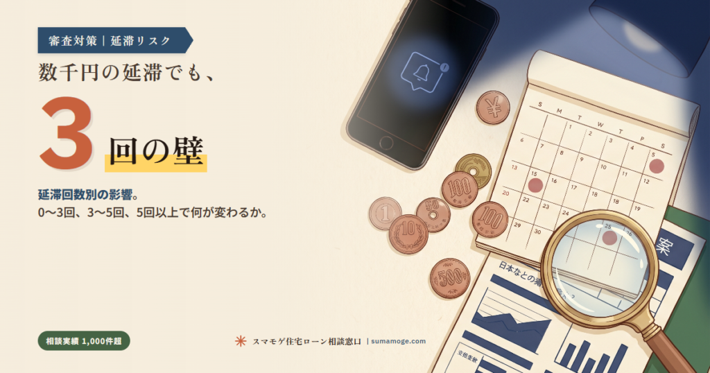 数千円の延滞による住宅ローン審査リスク｜スマモゲ住宅ローン相談窓口