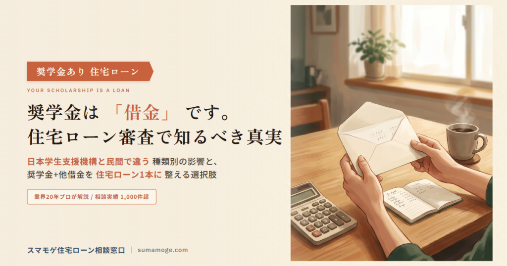 奨学金は「借金」です。住宅ローン審査で知るべき真実 日本学生支援機構と民間で違う種類別の影響と一本化の選択肢